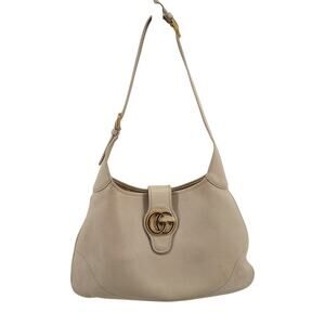 Double G Aphrodite Medium Cream Handbag